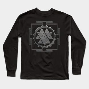 Sri Yantra  / Sri Chakra Long Sleeve T-Shirt